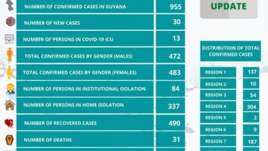 Photo of Thirty new COVID cases recorded – -13 persons in ICU