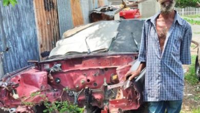 Photo of Jamaica: 58-year-old deaf-mute lives in junk car in Arnett Gardens