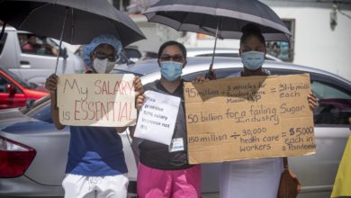 Photo of GPH workers join protests over pay hikes, conditions due to COVID-19 – -Public Service Minister calls for formal complaints as strike threatened