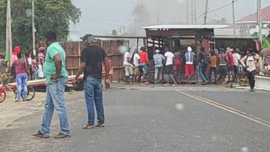 Photo of Five in custody over murder of cousins – -protests continuing in West Berbice