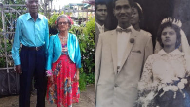 Photo of Trinidad couple credits God for 60-year marriage