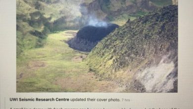 Photo of St. Vincent residents advised to evacuate after La Soufriere volcano spews ash