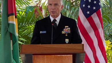 Photo of US not interested in military base in Guyana – Admiral Faller