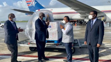 Photo of India’s donation of 80,000 COVID vaccines arrives