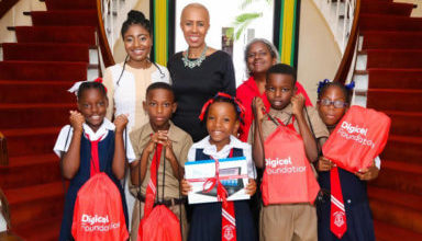Photo of Caribbean youths being selected for YFE internship