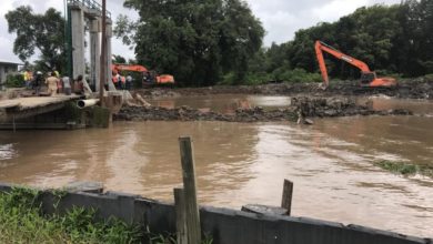 Photo of Little Diamond residents flooded, excavator operator’s negligence blamed