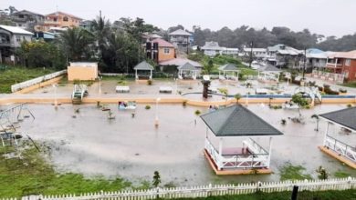 Photo of Rain floods sections of Bartica