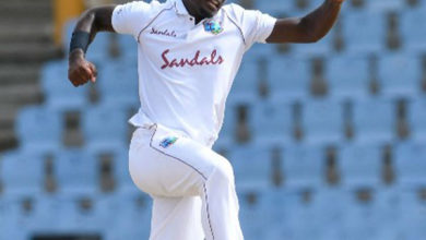 Photo of Windies fall cheaply but teenager Seales spearheads fightback