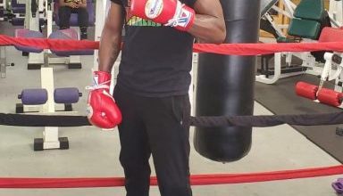 Photo of Dharry ready to shake off ring-rust – —following confirmation of opponent for July 17th bout