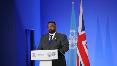 Photo of Guyana to reduce carbon emissions by 70% by 2030 –Ali tells COP26