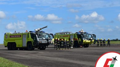 Photo of Full-scale emergency drill at CJIA