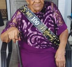 Photo of Vincentian Germaine Stephens celebrates 100th birthday