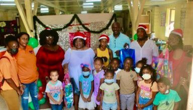 Photo of Christmas cheer puts smiles on faces of Village children