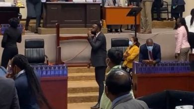 Photo of Pandemonium in the House as opposition MPs attempt to seize Speaker’s Mace