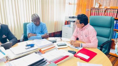 Photo of AG discusses local content, wealth fund bills with Ghana official