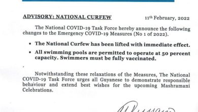 Photo of COVID curfew lifted – -swimming pools get greenlight for reopening  with 50% capacity