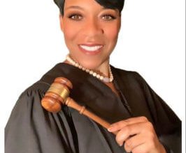 Photo of Caribbean American J. Machelle Sweeting a trailblazing acting Supreme Court jurist