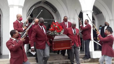 Photo of GNRA, others pay last respects to Neville Denny
