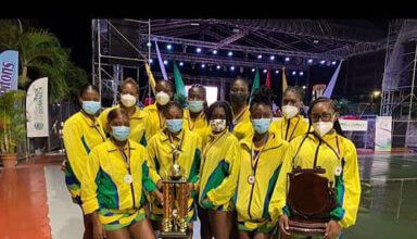Photo of SVG new queens of OECS netball