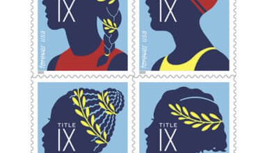 Photo of USPS issues four female athletes Forever Stamps