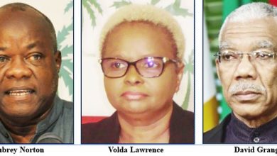 Photo of Norton’s accession to Parliament closer – -APNU also nominates Volda Lawrence