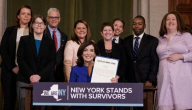 Photo of Hochul signs Adult Survivors Act