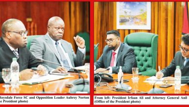 Photo of President, Opposition Leader in first official meeting – -curriculum vitae of proposed appointees to be supplied