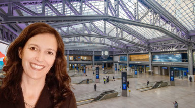 Photo of Amtrak’s NYC & NY State Projects with Jina Sanone, VP, Northeast Corridor Service Line