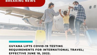 Photo of Guyana lifts COVID-19 testing requirement for international travel from June 18