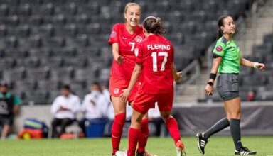 Photo of Sinclair, Grosso lead Canada to winning debut vs. T&T
