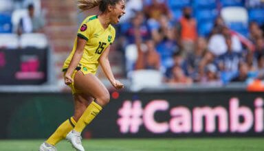 Photo of Vanzanten’s late goal earns Jamaica third place honors