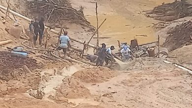 Photo of Two miners perish in pit accident at Kumung Kumung backdam