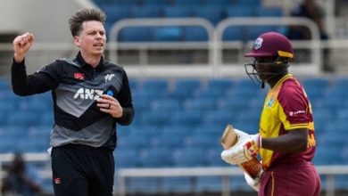 Photo of Windies suffer 90-run battering from Kiwis in series defeat