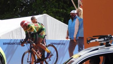 Photo of CWG: Early crash derails Griffith from making mark in men’s individual Time Trial