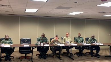 Photo of GDF Chief of Staff in four-day visit to Florida National Guard HQ