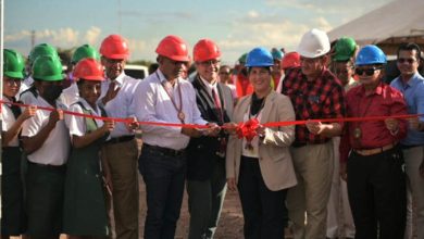 Photo of $472M solar farm commissioned at Lethem