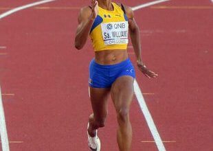Photo of Barbadian sprinter Sada Williams blazes a trail