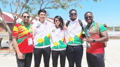 Photo of Badminton players kick off  Guyana’s S/A Games campaign