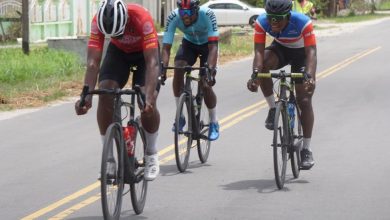 Photo of John sprints to victory in Urban Benjamin Memorial road race – …third successive win on the local circuit…