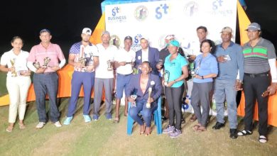 Photo of Persaud secures 11th Guyana Open championship – -London retains female title