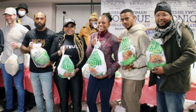 Photo of Flatbush Gardens residents benefit from 13th annual Thanksgiving turkey giveaway