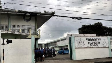 Photo of Brawling students floor Trinidad school principal