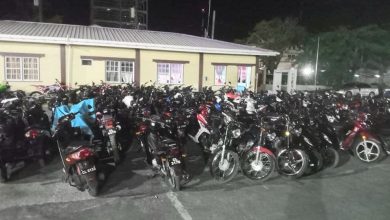 Photo of Police impound 162 motorcycles in seawall raid