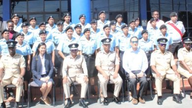 Photo of Police force welcomes 27 new constables from Region Nine