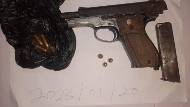 Photo of Special constable, two others held at Versailles over gun, ammo