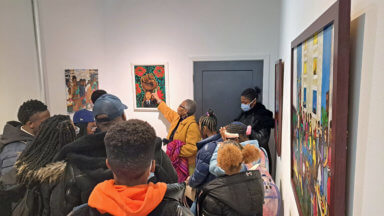 Photo of Brooklyn’s My Gallery NYC expresses Black Resistance in Black Art