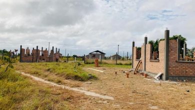 Photo of Construction of 48 Lethem houses underway