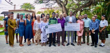 Photo of Guyanese students receive McGowan Scholarships valued at over GYD$500,000
