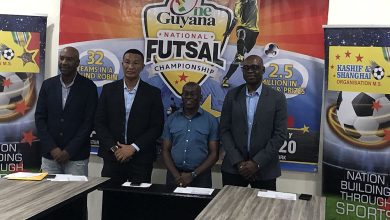 Photo of Kashif and Shanghai launches `One Guyana’ National Futsal C/ships – —First prize set at one million dollars