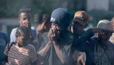 Photo of Mob kills 13 suspected Haiti gangsters with gas-soaked tires